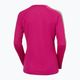 Helly Hansen Lifa Active Stripe Crew magenta 2.0 manica lunga termica da donna 5