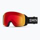 Smith 4D Mag nero/cromapop fotocromatico rosso specchio occhiali da sci 6