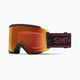 Smith Squad XL ac/zeb powell/everyday red mirror/storm rose flash occhiali da sci 6