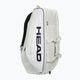 HEAD Pro X Borsa per racchette da tennis XL 97 l in velluto a coste bianco/nero 2