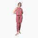 Casall leggings donna Essential Block senza cuciture a vita alta rosa minerale 2