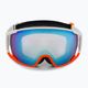 POC Zonula Clarity Comp occhiali da sci bianco/arancio fluorescente/blu specchiato 2