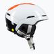 POC Obex BC MIPS casco da sci bianco idrogeno/arancio fluorescente avip 4
