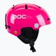 Casco da sci per bambini POC POCito Fornix MIPS rosa fluorescente 4