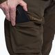 Pantaloni da uomo Pinewood Smaland in pelle scamosciata marrone chiaro con membrana 5