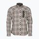 Camicia Pinewood Wolf uomo bianco/marrone 4