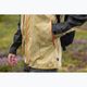 Giacca antipioggia Pinewood Abisko Trekking 3L da uomo, colore fieno dorato/verde muschio 14