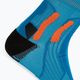 Calzini da corsa X-Socks Trail Run Energy da uomo blu alzavola/arancio tramonto 4