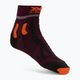 Calzini da corsa X-Socks Trail Run Energy da uomo arancione tramonto/nero opale