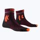 Calzini da corsa X-Socks Trail Run Energy da uomo arancione tramonto/nero opale 6