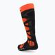 Calze da sci X-Socks Ski Control 4.0 antracite melange/x-orange 2