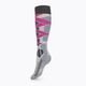 Calze da sci da donna X-Socks Ski Control 4.0 grigio melange/carbonio 2