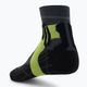 Calzini da corsa X-Socks Marathon da uomo, antracite/giallo fenice/nero 2