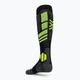 Calze da snowboard X-Socks Snowboard 4.0 nero/grigio/giallo fenice 2
