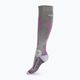 Calze da sci da donna X-Socks Apani Wintersports grigio/viola 2