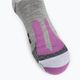 Calze da sci da donna X-Socks Apani Wintersports grigio/viola 5