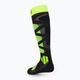 X-Socks Ski Control 4.0 calze da sci antracite melange/giallo pitone 2
