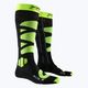 X-Socks Ski Control 4.0 calze da sci antracite melange/giallo pitone 4
