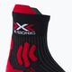 Calze da triathlon X-Bionic Triathlon 4.0 rosso/nero da uomo 3