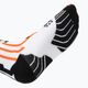 Calzini da corsa X-Socks Run Speed Two 4.0 da uomo, bianco artico/arancione 3