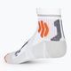 Calzini da corsa X-Socks Marathon Energy 4.0 da uomo, bianco artico/arancione 4