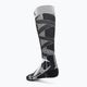 Calze da sci da donna X-Socks Ski Rider 4.0 grigio melange/nero opale 2