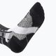 Calze da sci da donna X-Socks Ski Rider 4.0 grigio melange/nero opale 3