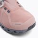 Scarpe da corsa da donna On Running Cloud 5 Waterproof rosa/fossile 8