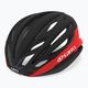 Giro Syntax Integrated MIPS casco da bici nero opaco/rosso brillante
