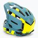 Bell FF Super Air R MIPS Spherical casco da bici blu opaco lucido hi-viz 4