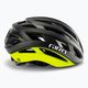 Giro Helios Spherical MIPS casco da bicicletta nero opaco sfumato/giallo chiaro 3