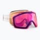 Giro Contour RS occhiali da sci da donna white craze/vivid rose gold/vivid infrared