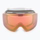Giro Contour RS occhiali da sci da donna white craze/vivid rose gold/vivid infrared 3