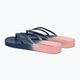 Infradito Ipanema Bossa Soft C blu/rosa da donna 3