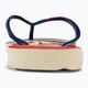 Havaianas Top Nautical infradito beige paglia / blu navy / rosso rubino 6