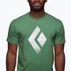Black Diamond Chalked Up - maglietta da arrampicata da uomo verde arbor 3
