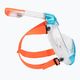 SEAC Libera blu chiaro/arancione maschera integrale per lo snorkeling 3