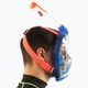 Maschera integrale SEAC Magica blu/arancione per lo snorkeling 9
