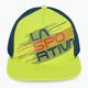 Cappello La Sportiva Trucker Stripe Evo lime punch/blu tempesta 4
