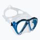 Maschera subacquea Cressi Lince trasparente/blu