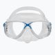Maschera subacquea Cressi Marea trasparente/blu 2