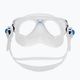 Maschera subacquea Cressi Marea trasparente/blu 5