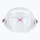 Maschera subacquea Cressi Marea trasparente/rosa 2