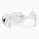 Maschera subacquea Cressi Lince trasparente/bianco/lilla 4