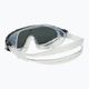 Maschera da bagno Cressi Skylight trasparente/nera grigia a specchio 4