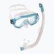 Set da snorkeling per bambini Cressi Ondina + Top trasparente/acquamarina 9