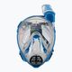 Maschera da snorkeling Cressi Duke Dry Full Face trasparente/blu 2
