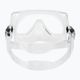 Maschera subacquea Cressi SF1 in silicone trasparente 5
