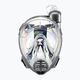 Maschera Cressi Baron Full Face per snorkeling trasparente/argento 2
