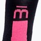Calze da sci Mico Heavy Weight Primaloft da donna nero/rosa CA00119 3